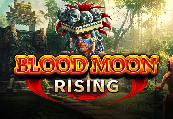 Blood Moon Rising slot key art