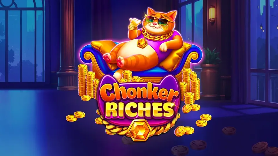 Chonker Riches slot key art
