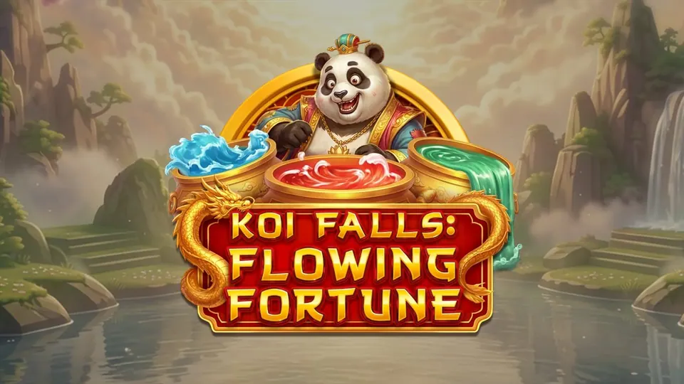 Koi Falls: Flowing Fortune slot key art