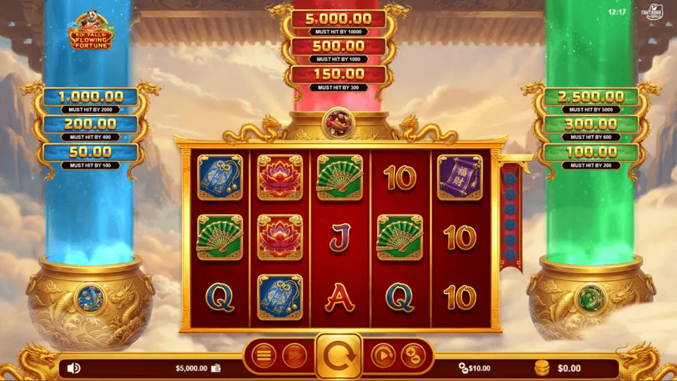 Koi Falls: Flowing Fortune gameplay screenshot 1