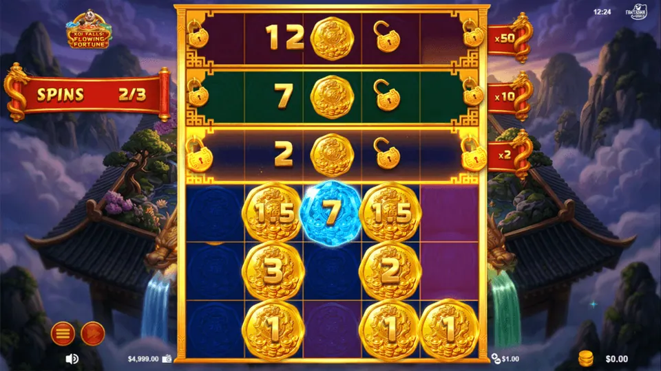 Koi Falls: Flowing Fortune gameplay screenshot 3