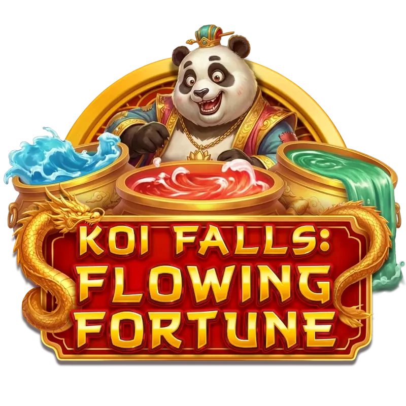 Koi Falls: Flowing Fortune slot logo