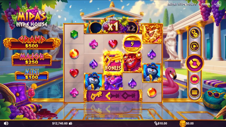 Midas Hype House gameplay screenshot 1