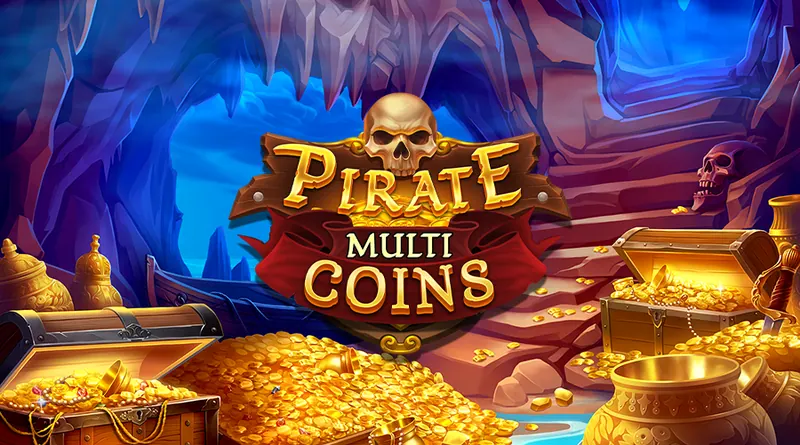 Pirate MultiCoins slot key art