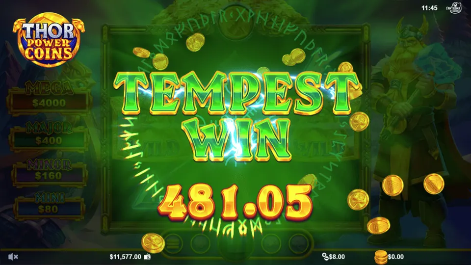 Thor Power Coins gameplay screenshot 1