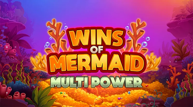 Wins of Mermaid Multipower slot key art
